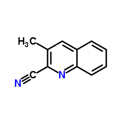 3-Methylquinoline-2-carbonitrile structure