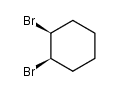 1α,2α-Dibromocyclohexane Structure