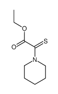 2-piperidin-1-yl-2-thioxo-acetic acid ethyl ester结构式