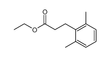 methyl 3-(2',6'-dimethylphenyl)propionate结构式