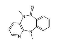 5,11-dimethylpyrido[2,3-b][1,4]benzodiazepin-6-one Structure