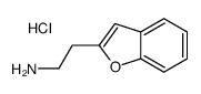 2-Benzofuran-3-yl-ethylamine hydrochloride structure