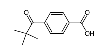 4-pivaloyl-benzoic acid Structure