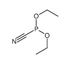 Phosphorocyanidous acid diethyl ester Structure