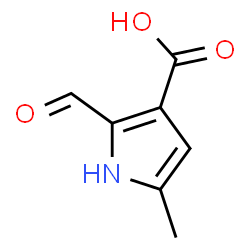 1H-Pyrrole-3-carboxylic acid, 2-formyl-5-methyl- (9CI) picture