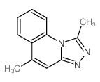 [1,2,4]Triazolo[4,3-a]quinoline, 1,5-dimethyl-结构式