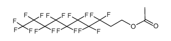 2-Perfluorooctylethyl acetate Structure