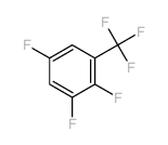 1,2,5-trifluoro-3-(trifluoromethyl)benzene结构式