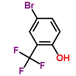 4-Bromo-2-(trifluoromethyl)phenol structure