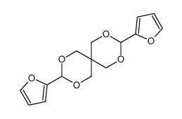 3,9-di-2-furyl-2,4,8,10-tetraoxaspiro[5.5]undecane picture