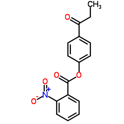 4-Propionylphenyl 2-nitrobenzoate Structure