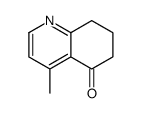 4-methyl-7,8-dihydro-6H-quinolin-5-one结构式