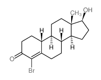 (8R,9S,10R,13S,14S,17S)-4-bromo-17-hydroxy-13-methyl-2,6,7,8,9,10,11,12,14,15,16,17-dodecahydro-1H-cyclopenta[a]phenanthren-3-one picture