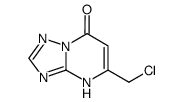 5-(chloromethyl)[1,2,4]triazolo[1,5-a]pyrimidin-7(4H)-one(SALTDATA: FREE) Structure