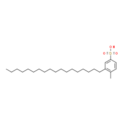 methyloctadecylbenzenesulphonic acid Structure