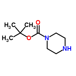 N-Boc-piperazine Structure