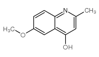 6-甲氧基-2-甲基喹啉-4(1H)-酮结构式