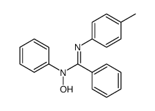 N-hydroxy-N-phenyl-N'-p-tolyl-benzamidine结构式