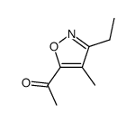 Ethanone, 1-(3-ethyl-4-methyl-5-isoxazolyl)- (9CI) picture