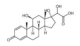 20ξ-二氢泼尼松龙酸结构式