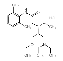 2-[(1-diethylamino-3-ethoxy-propan-2-yl)-ethyl-amino]-N-(2,6-dimethylphenyl)acetamide Structure