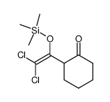 2-(2,2-dichloro-1-((trimethylsilyl)oxy)vinyl)cyclohexan-1-one Structure