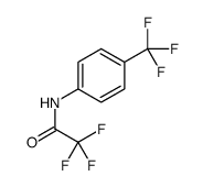 Acetamide, 2,2,2-trifluoro-N-[4-(trifluoromethyl)phenyl]-结构式