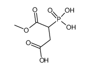 phosphonosuccinic acid (methyl ester) Structure