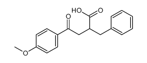 2-benzyl-3-(4-methoxybenzoyl)propionic acid结构式