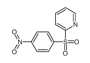 2-(4-nitrophenyl)sulfonylpyridine Structure