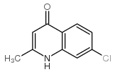 7-氯-2-甲基-4(1h)-喹啉酮结构式