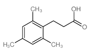 3-(2,4,6-trimethylphenyl)propanoic acid结构式