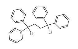 1,4-dilithium-1,1,4,4-tetraphenylbutane结构式