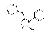 3-phenyl-4-phenylthiofuroxan Structure