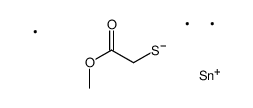 methyl 2-trimethylstannylsulfanylacetate Structure