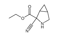 3-Azabicyclo[3.1.0]hexane-2-carboxylicacid,2-cyano-,ethylester(9CI) structure