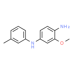 p-Phenylenediamine, 2-methoxy-N4-m-tolyl- structure