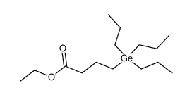 ethyl 4-(tripropylgermyl)butyrate结构式