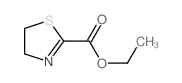 2-Thiazolecarboxylicacid, 4,5-dihydro-, ethyl ester结构式