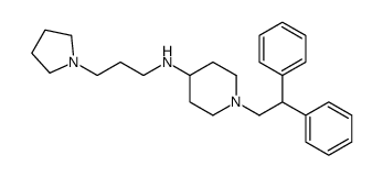 1-(2,2-diphenylethyl)-N-(3-pyrrolidin-1-ylpropyl)piperidin-4-amine Structure