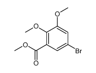 Methyl 5-bromo-2,3-dimethoxybenzoate Structure