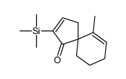 10-methyl-3-trimethylsilylspiro[4.5]deca-2,9-dien-4-one Structure