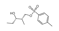 (2S,3S)-2-methyl-1-(4-methylbenzenesulfonyloxy)-3-pentanol Structure