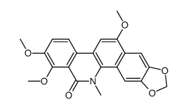 12-Methoxyoxychelerythrine Structure