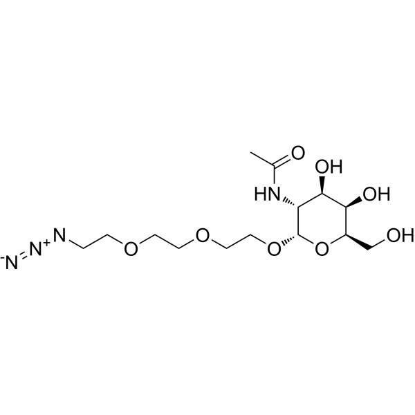 alpha-GalNAc-TEG-N3 Structure