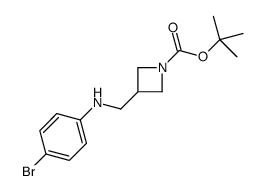 1-BOC-3-[(4-BROMOPHENYL-AMINO)-METHYL]-AZETIDINE picture