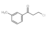 3-CHLORO-1-(3-METHYLPHENYL)-1-OXOPROPANE Structure