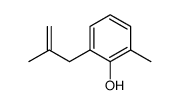 2-Hydroxy-1-methyl-3-methallyl-benzol Structure