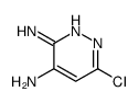 6-chloropyridazine-3,4-diamine结构式