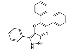 3,5,6-triphenyl-1,2-dihydropyrazolo[4,3-b][1,4]oxazine Structure